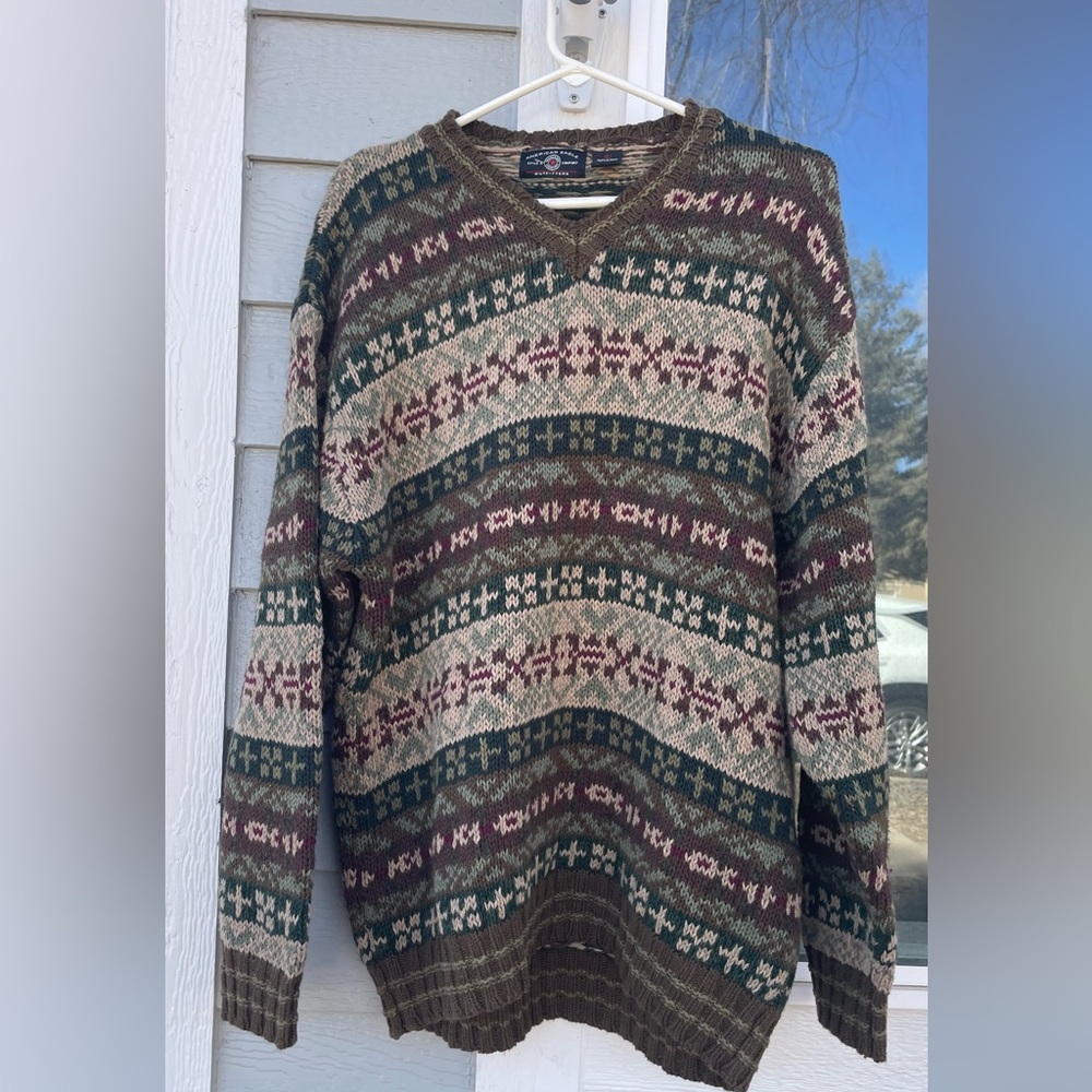 VINTAGE - American Eagle Cable Knit Sweater